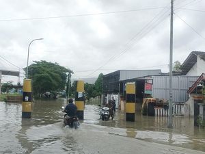 Banjir Bengawan Solo Meluber hingga ke Tuban