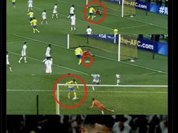 Ini adalah momen CR7 membuang peluang emas di depan gawang Al Ain. Foto: dok. Internet/X (Twitter)