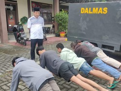 7 Pemuda Mabuk di Jombang Terciduk saat Patroli Sahur