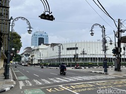 Suasana Kota Bandung di Hari Pertama Puasa, Sepi dan Sejuk