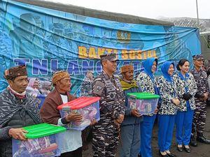 TNI AL Gelar Baksos dan Launching Hardikal di Gunung Bromo