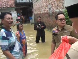 Dua Kecamatan Masih Tergenang saat Hari Kedua Banjir Bangkalan