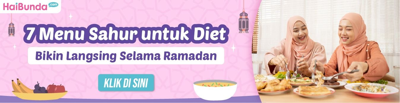 Sahur Menu Banner for Diet