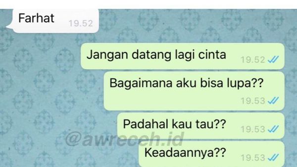 Chat Kocak Orang Kepedean, Menguji Kesabaran di Tengah Puasa
