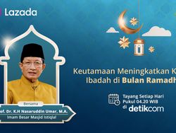 detikKultum Nasaruddin Umar: Jadikan Ramadan Momen untuk Tingkatkan Kualitas Ibadah detikKultum Nasaruddin Umar: Jadikan Ramadan Momen untuk Tingkatkan Kualitas Ibadah