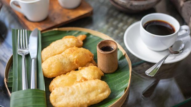 Ilustrasi pisang goreng