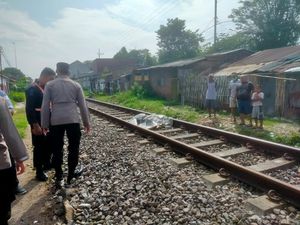 Suami Mantan Caleg di Jember Tewas Tabrakkan Diri ke Kereta Api