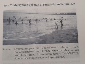 Mengenang Suasana Lebaran di Pangandaran Tempo Dulu Mengenang Suasana Lebaran di Pangandaran Tempo Dulu