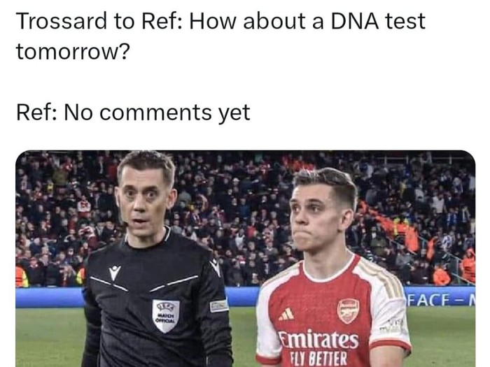 Liga Champions Meme Arsenal vs Porto