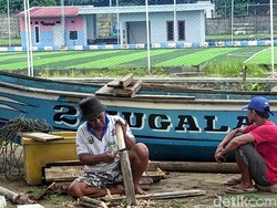 6 Ribu Nelayan Tak Melaut Imbas Banjir Rob di Sukabumi