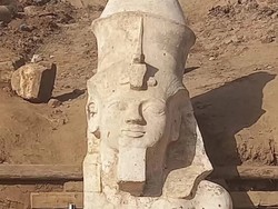 Bagian Atas Patung Raksasa Raja Ramses II Ditemukan, Begini Kondisinya