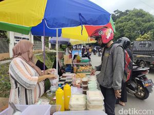 Berkah Pedagang Takjil Musiman di Lebak, Sehari Cuan Rp 600 Ribu