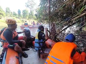 Pete Hanyut Saat Mandi di Sungai Rupit, Sempat Kejang-kejang