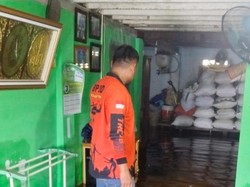 Sungai Komering Meluap, 9 Rumah Warga di OKI Terendam Banjir