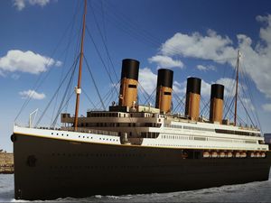 Penampakan Kapal Titanic yang Dibangun Ulang Miliarder Australia