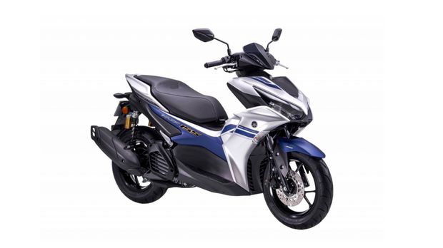 Yamaha NVX 155 yang dijual di Malaysia, skutik ini dikenal sebagai Aerox 155 di Indonesia.