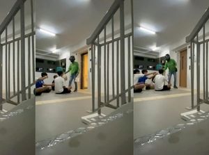 Aksi Kocak Sekelompok Pemuda Sambut Ojol Setiap Pesan Makanan Aksi Kocak Sekelompok Pemuda Sambut Ojol Setiap Pesan Makanan