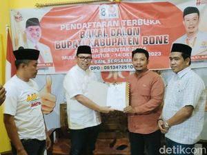 PKS Buka Penjaringan Bacalon Bupati Bone, Anggota DPR RI Akmal Daftarkan Diri