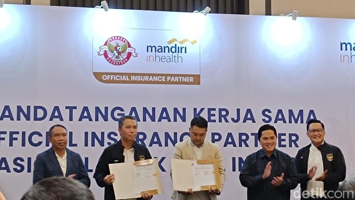 erick thohir pssi ketum pssi mandiri inhealth