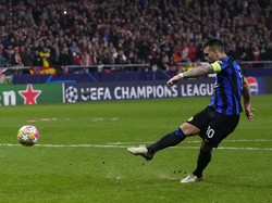 Beda Nasib Antara Lautaro Martinez dan Ronaldo di Eksekusi Penalti