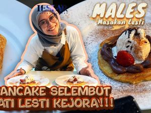 10 Gaya Lesti Kejora Masak, Bikin Kepiting Saus Padang hingga Pancake 10 Gaya Lesti Kejora Masak, Bikin Kepiting Saus Padang hingga Pancake