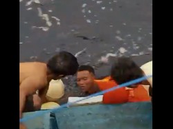 Lima ABK KM Sweet Ditemukan Selamat, Tiga Lagi Masih Dalam Pencarian