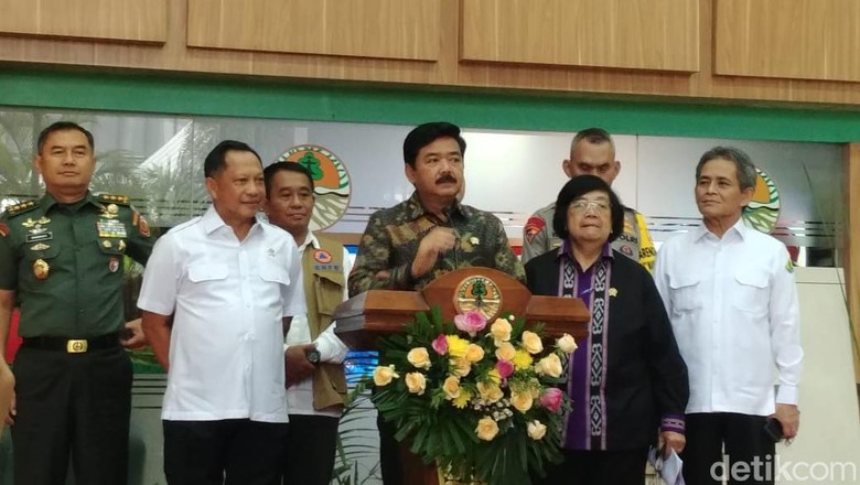 Tiga Menteri Gelar Rakor Bahas Antisipasi Karhutla 2024