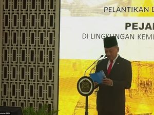 Arifin Tasrif Lantik 12 Pejabat ESDM, Ini Daftarnya