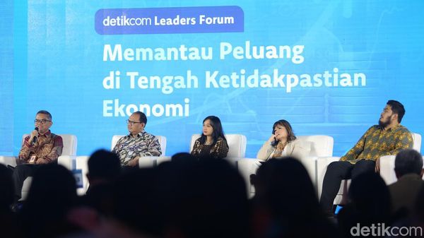 Potret Pengusaha-Ekonom Kumpul di detikcom Leaders Forum Bahas Ekonomi RI