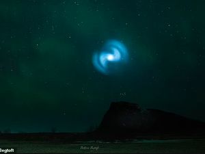 Fenomena Spiral Muncul di Langit, Kedatangan UFO?