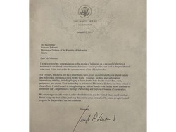 Prabowo Dapat Ucapan Selamat dari Biden Lewat Surat Resmi