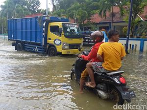 SMPN 6 Sampang Masih Terendam Banjir