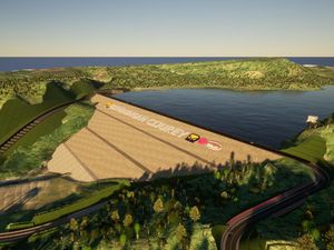 Brantas Abipraya Bangun Bendungan Cijurey, Ditargetkan Tuntas di 2028 Brantas Abipraya Bangun Bendungan Cijurey, Ditargetkan Tuntas di 2028