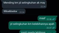 Chat Absurd Ngajak Selingkuh, Endingnya Malu Ditolak