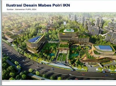 Wujud Mabes Polri di IKN yang Disebut Ridwan Kamil Bak Hotel di Nusa Dua Bali