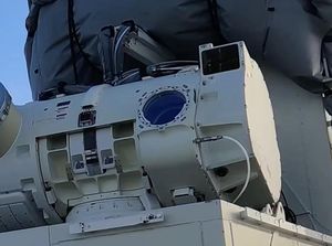 Inggris Pamer Senjata Laser Penghancur Drone