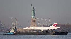 Jet Supersonik Concorde Kembali Dipulangkan ke Museum New York