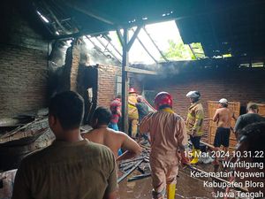 Pekerja Lalai, Pabrik Kerupuk di Wantilgung Blora Terbakar-Kerugian Rp 80 Juta Pekerja Lalai, Pabrik Kerupuk di Wantilgung Blora Terbakar-Kerugian Rp 80 Juta