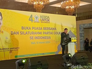 Golkar Gelar Syukuran-Buka Puasa Rayakan Kemenangan Prabowo-Gibran di Bali