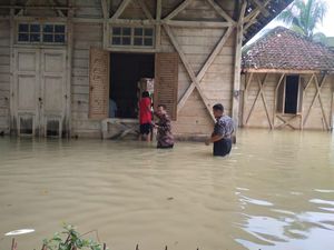 Kantor Lama Kebanjiran, PN Purwodadi Evakuasi Dokumen