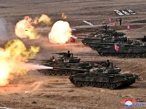 Video: Korut Pamer Aksi Militer saat Bantu Rusia Lawan Ukraina