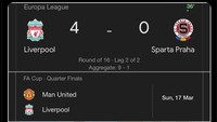 Liverpool menggila saat melawan Sparta. Dalam lajunya menang 6-1, empat gol sudah dicetak dalam waktu 14 menit. Foto: dok. Internet/X (Twitter)