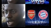 Arsenal lawan Bayern Munich, salah satu big match di 8 besar Liga Champions! Foto: dok. Internet/X (Twitter)