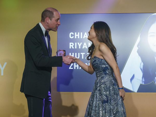 Foto Pangeran William Datang ke Putri Diana Award Tanpa Kate Middleton