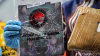 Polda Metro Amankan 2.500 Lembar Narkoba Kertas Happy LSD
