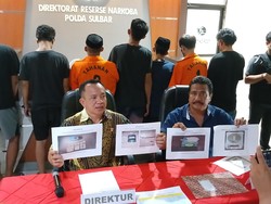 Polda Sulbar Tangkap 8 Pengedar-Kurir Sabu Selama Operasi Antik Marano