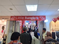 Pedagang di Little Bangkok Tanah Abang Cuan Selama Ramadan