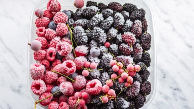 Buah beri/Foto: Freepik.com/user17955599 Deretan makanan yang sebaiknya di simpan di freezer untuk bantu proses penurunan berat badan