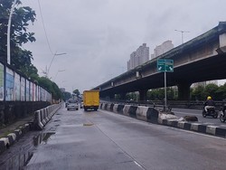 Sempat Ditutup, Jalan RE Martadinata Arah Gunung Sahari Dibuka Lagi