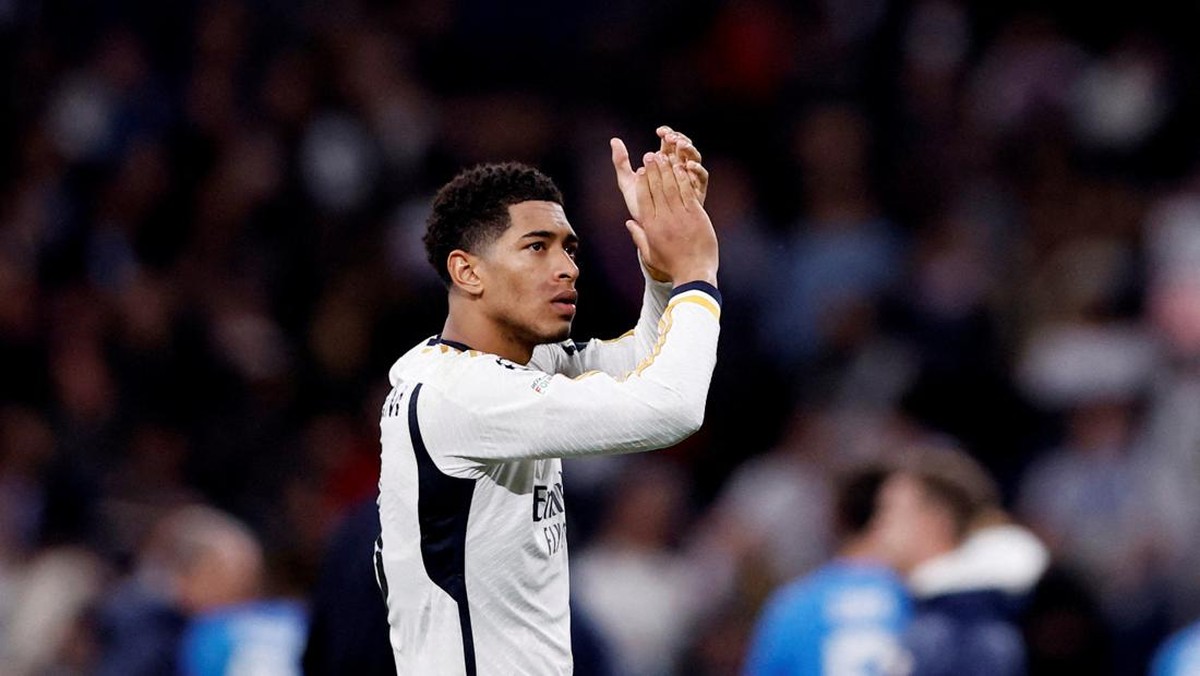 Jude Bellingham bikin Real Madrid berbeda musim ini (REUTERS/Juan Medina)
